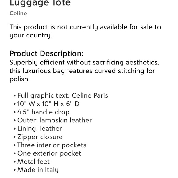 Black Celine pebble purse - Picture 6 of 6